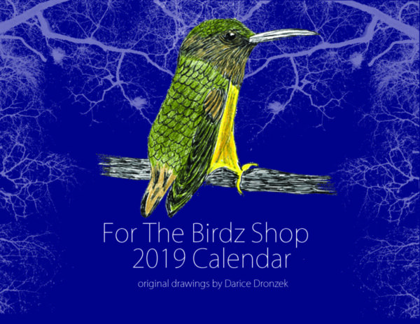 For The Birdz Shop 2019 </br> Color Calendar (sold out)